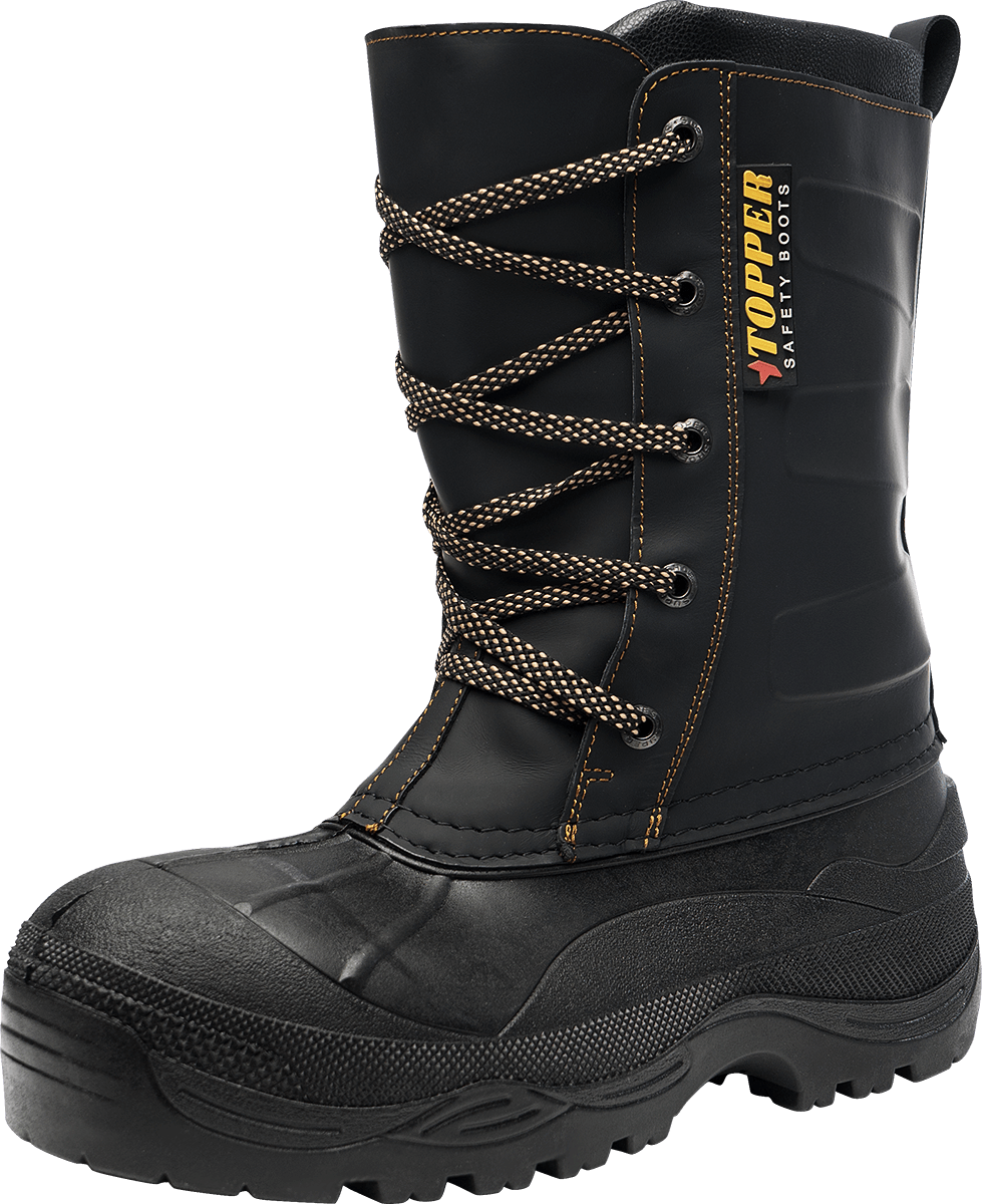 Сапоги НАДЫМ с КП и КС, кожаные резина